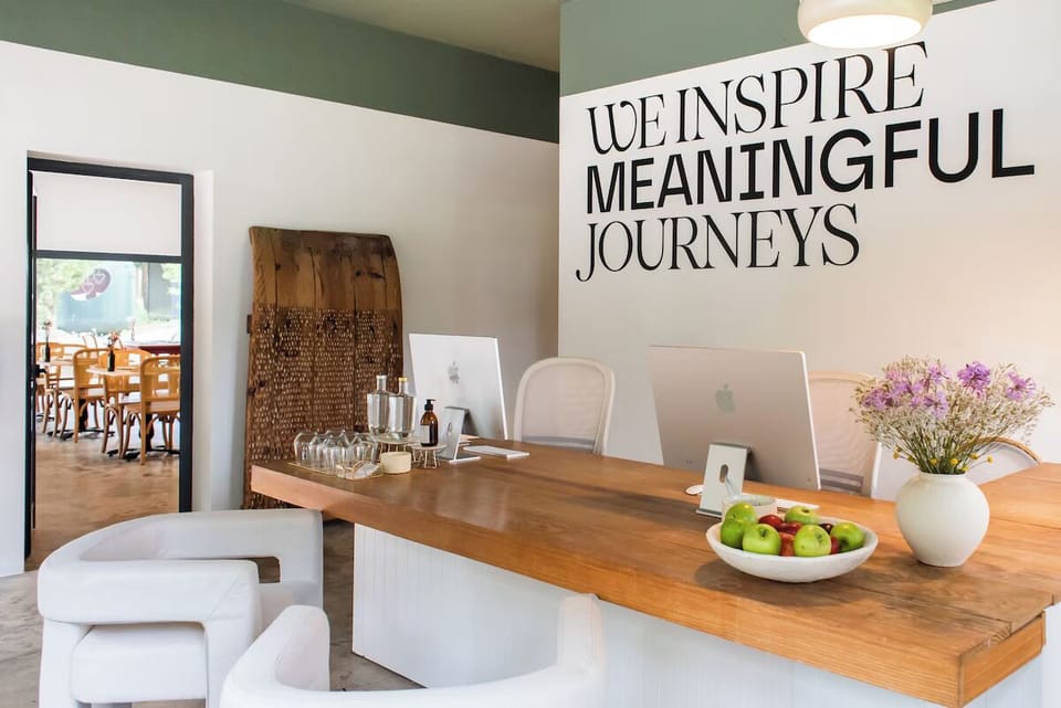 Arrive and feel welcomed at our bright design-led reception.