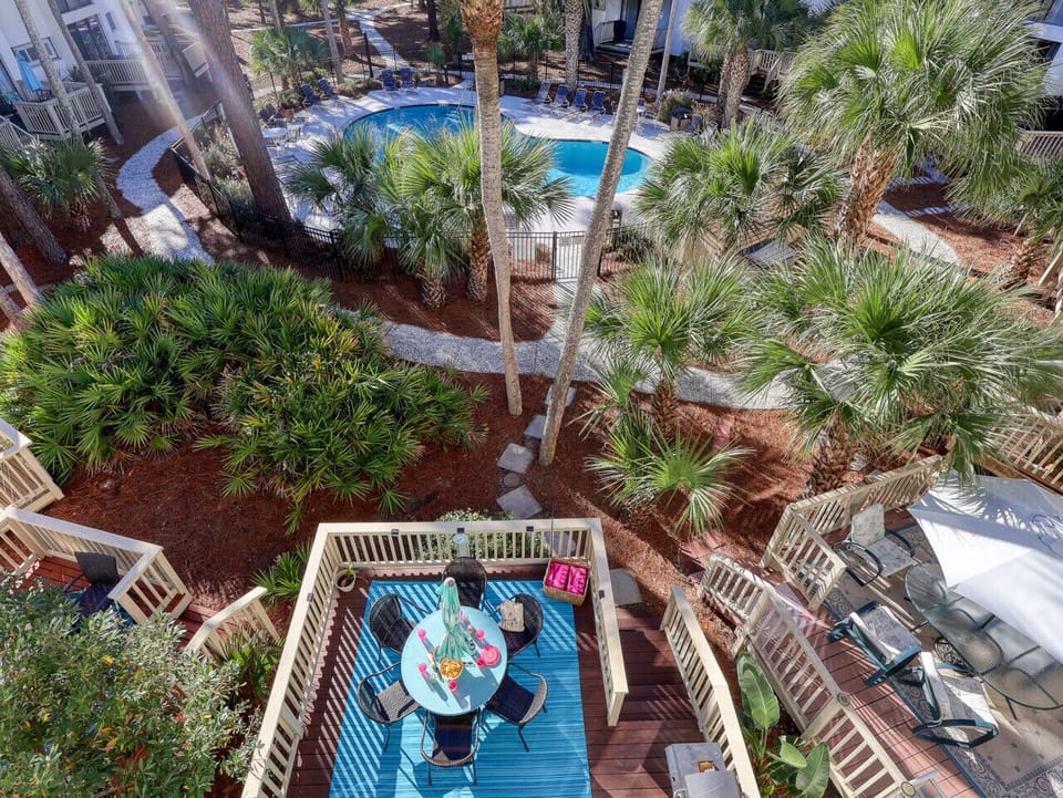 Rare 3rd-Floor Balcony with Sweeping Pool Views