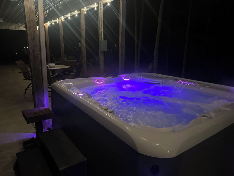 Hot Tub - Sonos Bluetooth Speakers - Roku TV