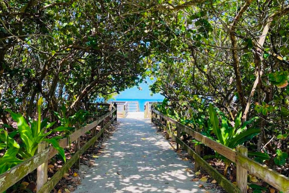 Private beach access