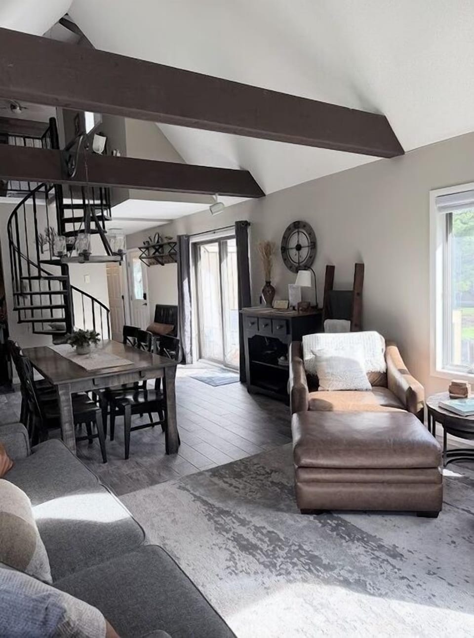 Family Room.  Looking towards entryway.