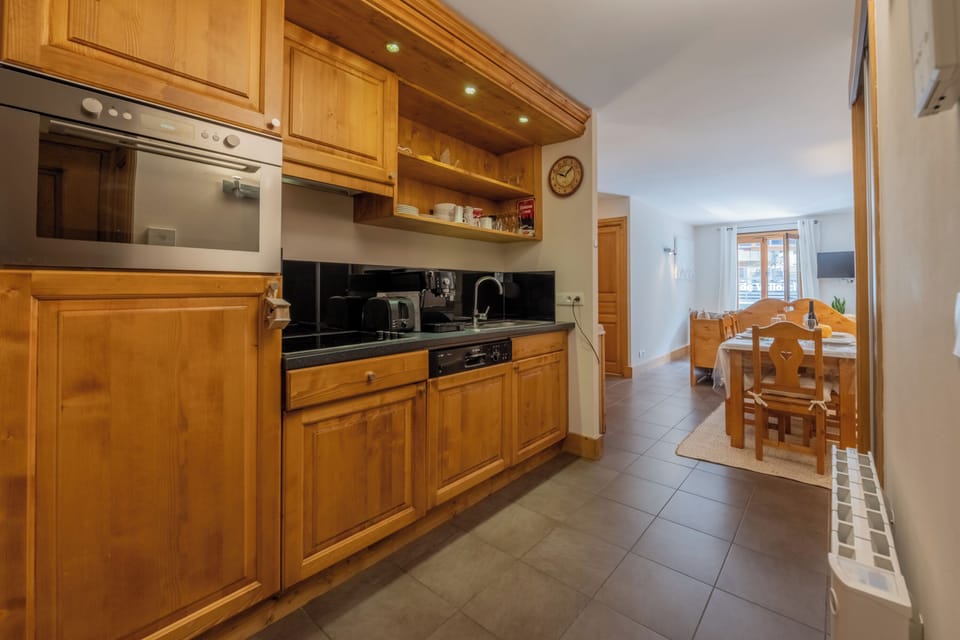 Kitchen and dining area