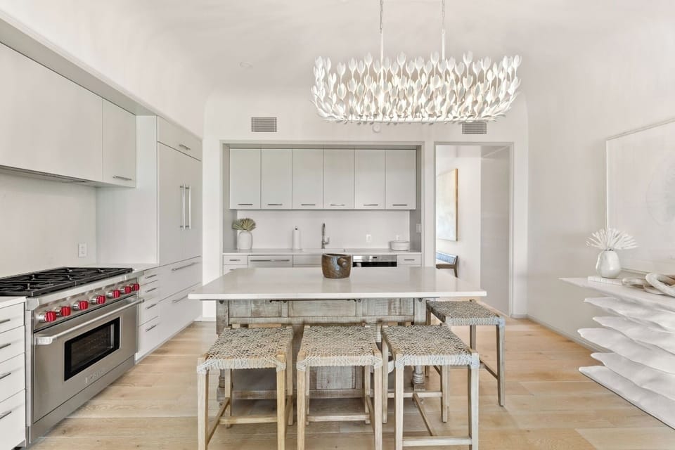 Cook together in a chef-ready kitchen with oversized island.