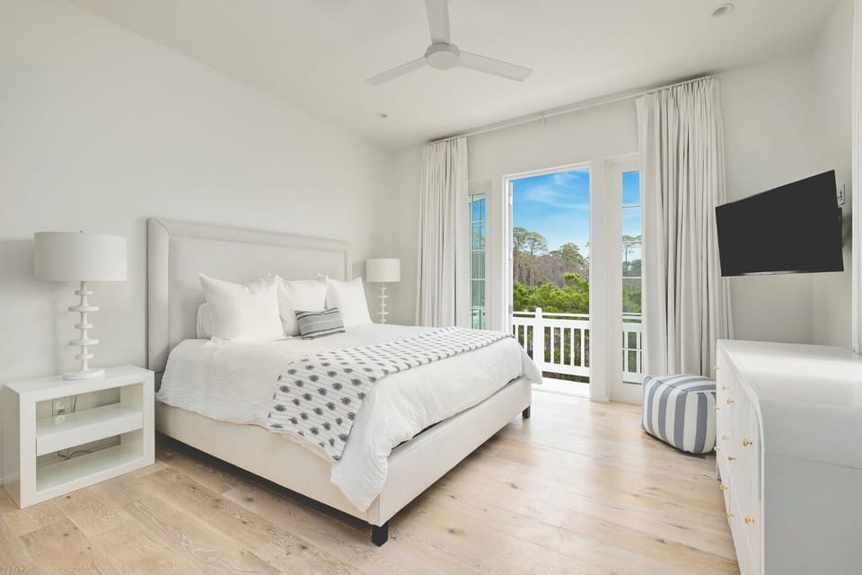 Wake up to sunshine and step onto your private balcony.