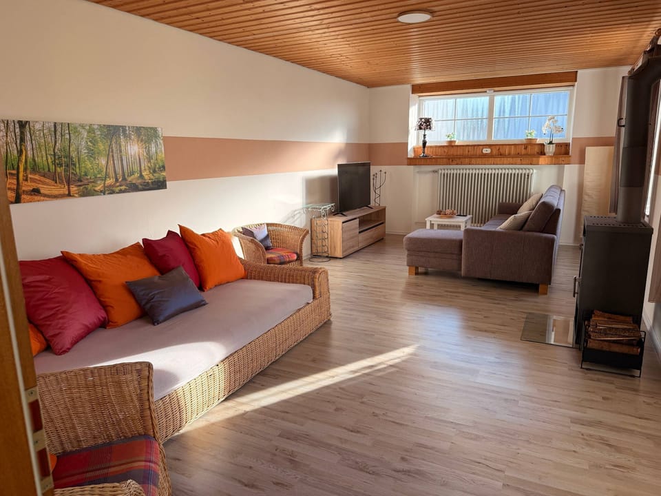 Vacation apartment with 130 m2 of living space for up to 6 people Apartment in Bavaria