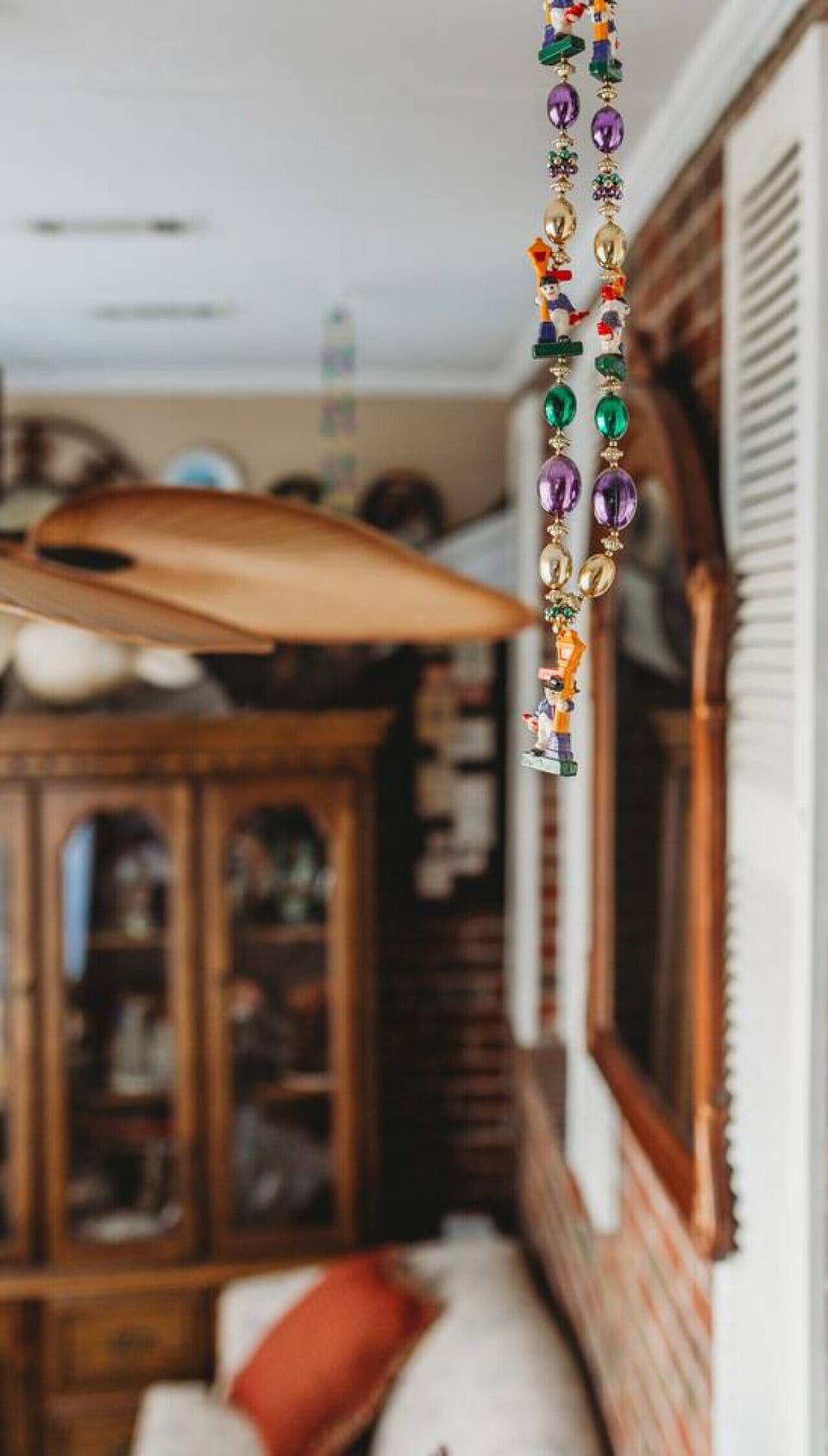 Close-up of cheerful interior accents that give the property a one-of-a-kind feel
