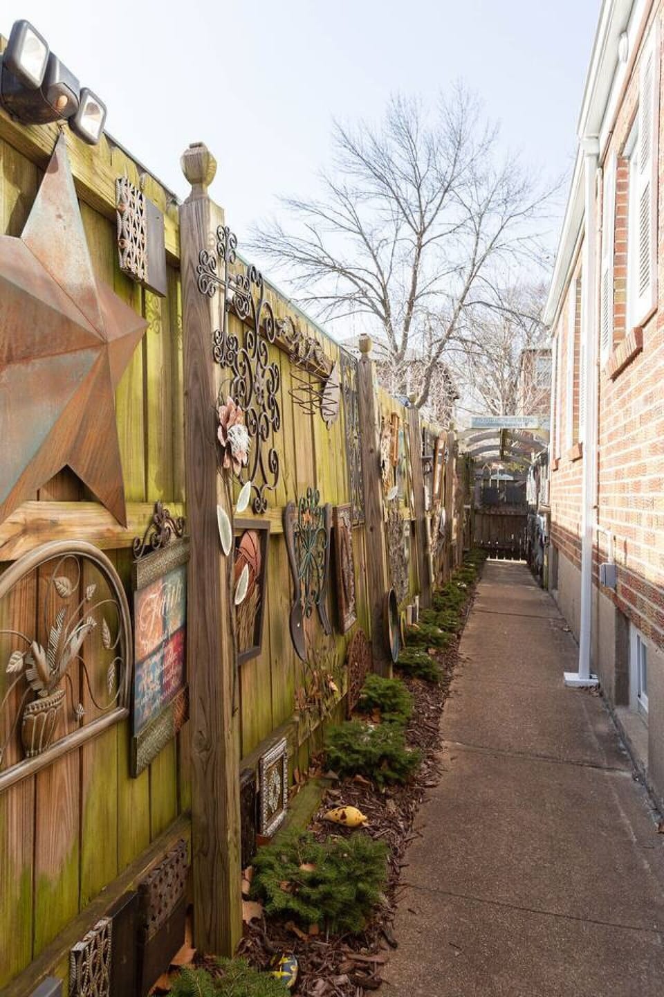 Close-up of unique accent pieces that give the property an eclectic, memorable style