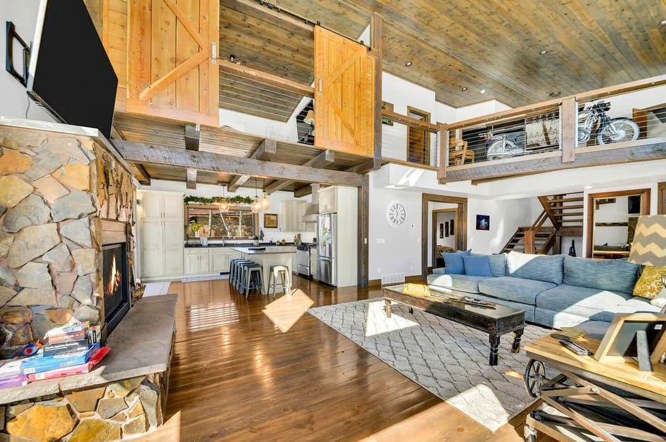 Great Room Space upon entering the property 