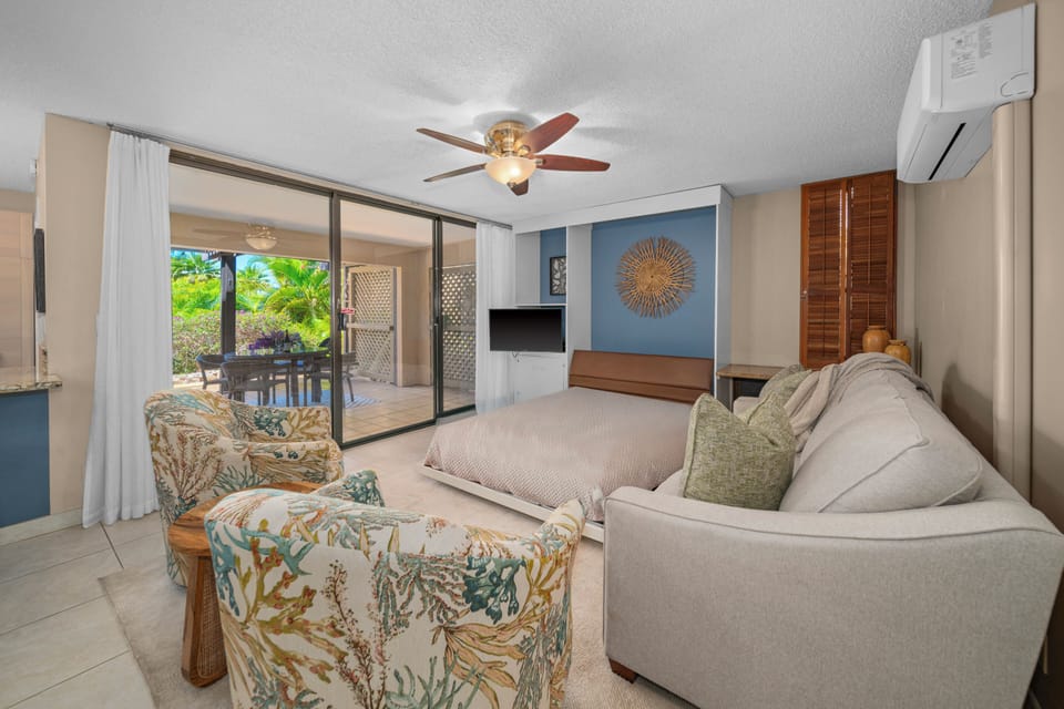 Living Room with Murphy Bed down