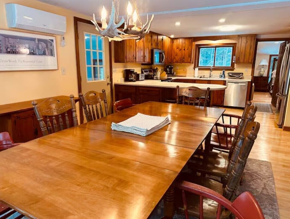 Perfect spot for family meals after a fun day.