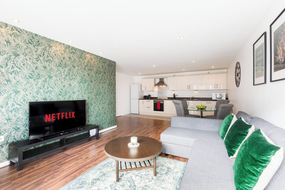 Perfect spot for movie nights or morning coffee.