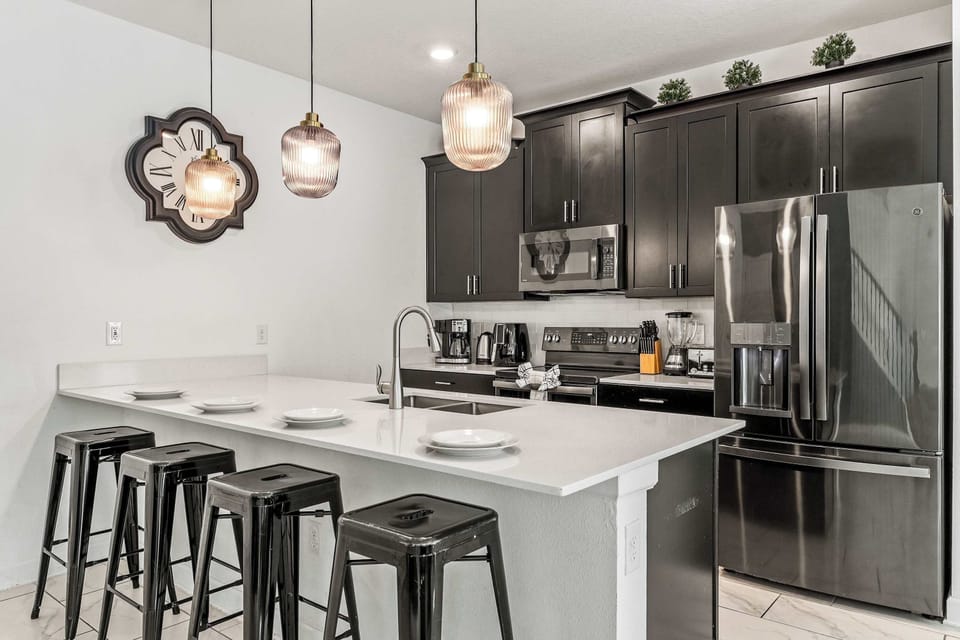 Whip up your favorite dishes in the fully equipped kitchen