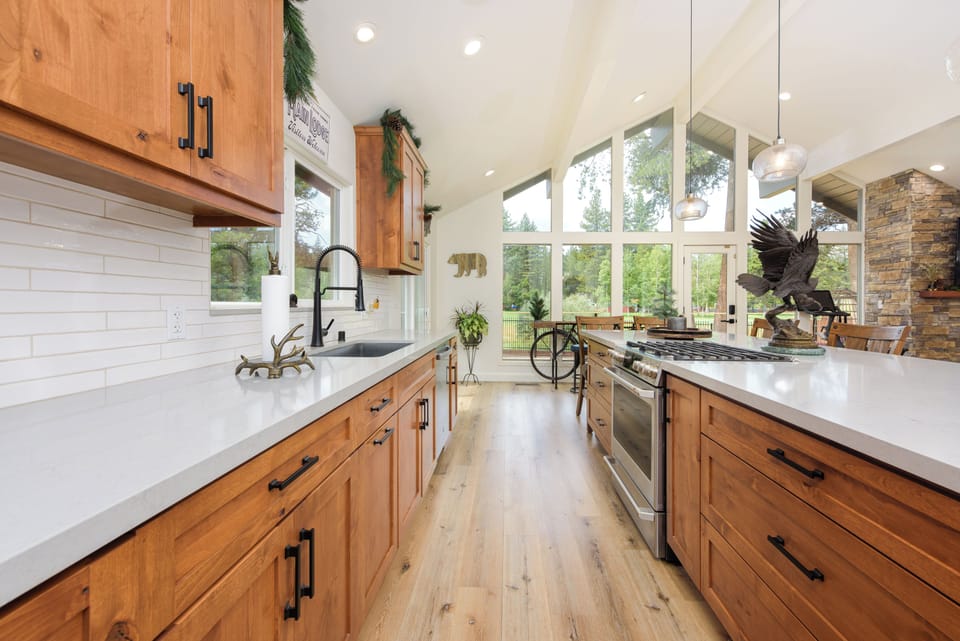 Stocked kitchen for all your cooking needs