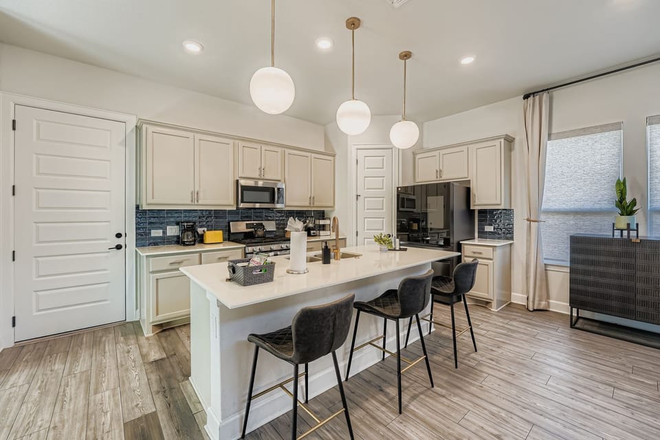 Inviting kitchen area