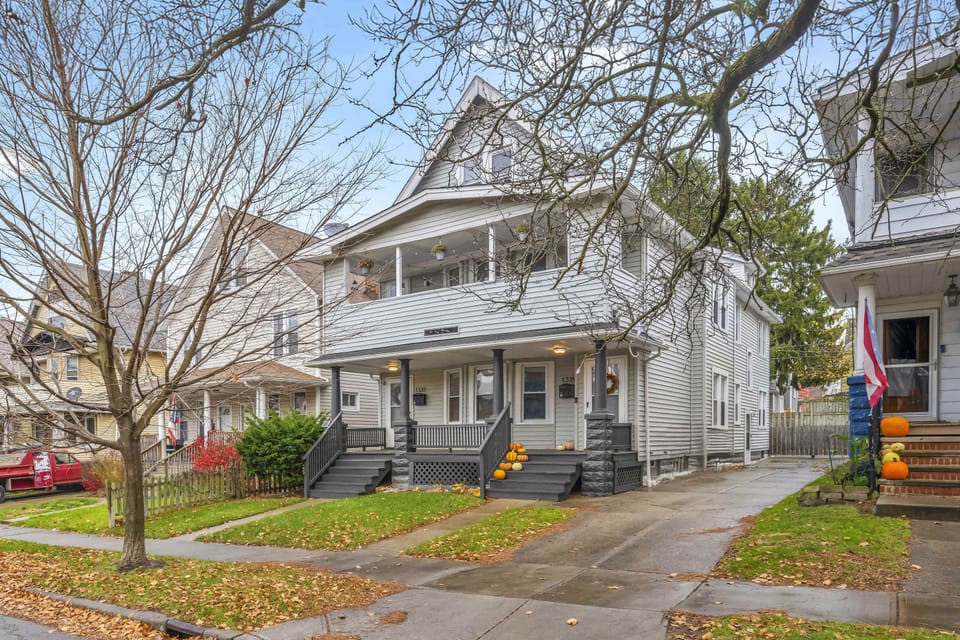 Who’s ready for some charming city-living inspiration? Discover the perfect blend of character and comfort with this beautifully updated duplex—where classic architecture meets modern living. #neighborhoodvibes