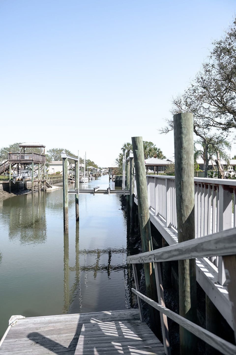 Peaceful dockside scenery offering a true coastal escape.