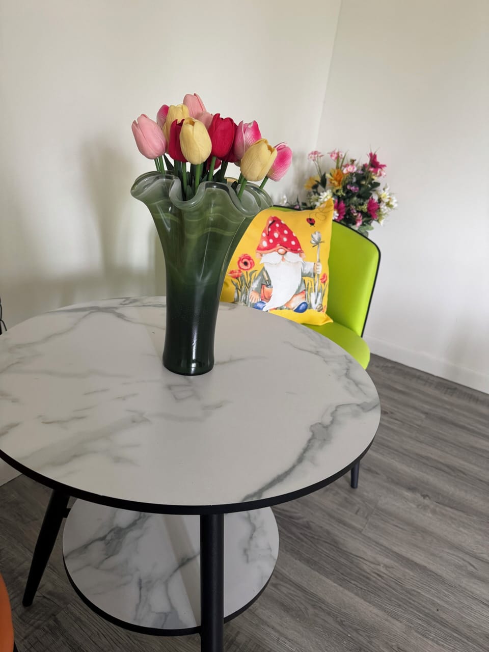 Small dining area