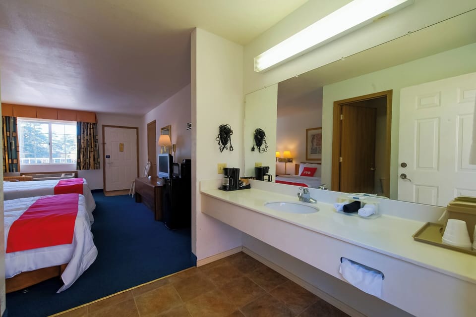 Bedroom. Interior and views may vary based on location and availability