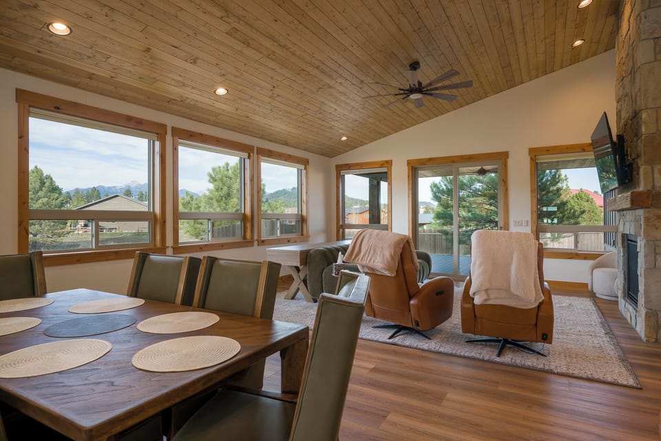 Comfy Living and Dining area