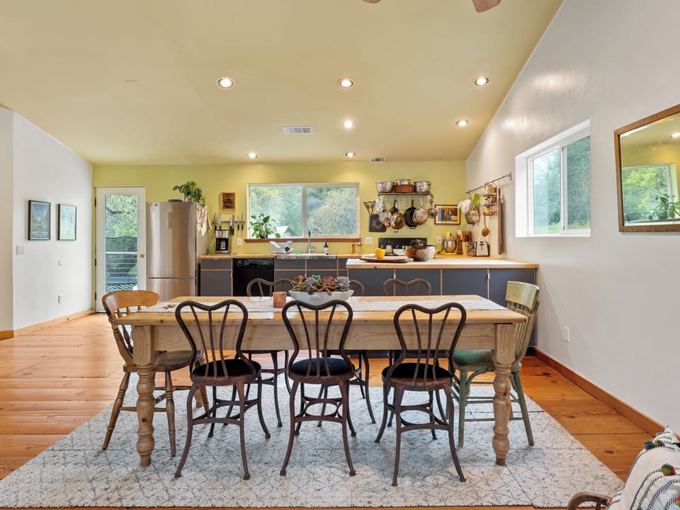 Main house dining area