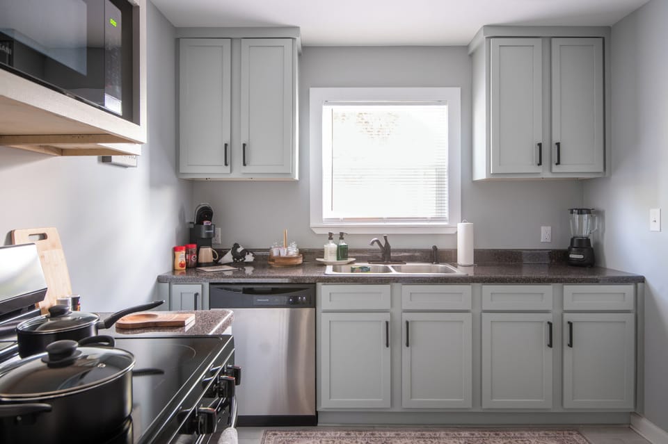 Fully equipped kitchen with everything you need to cook, dine, and feel at home.