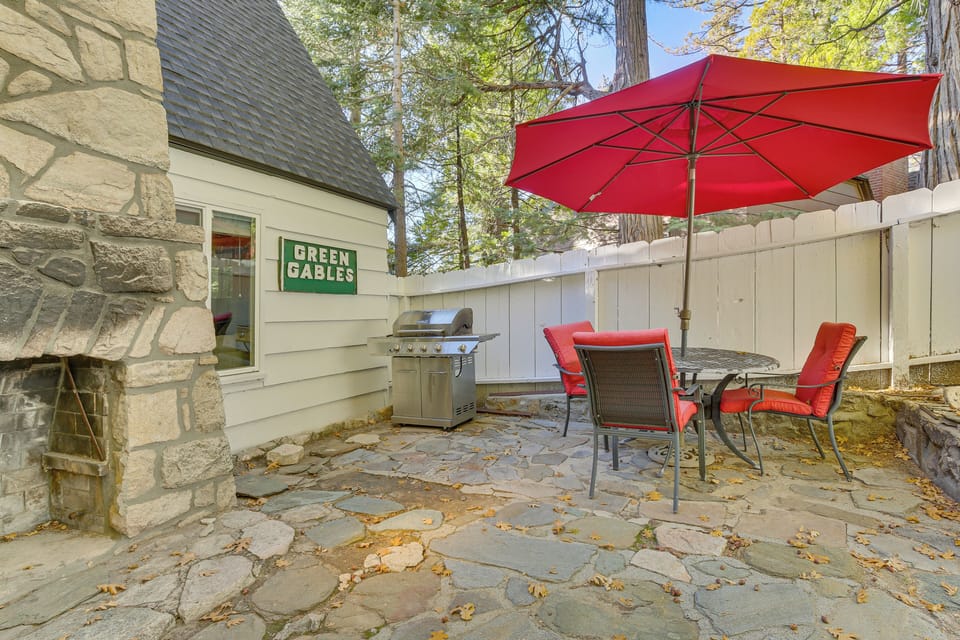Back Patio | Fenced-In Yard | Gas Grill
