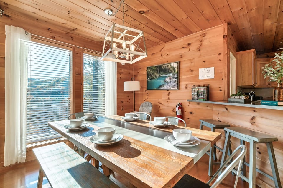 Enjoy family meals around the table