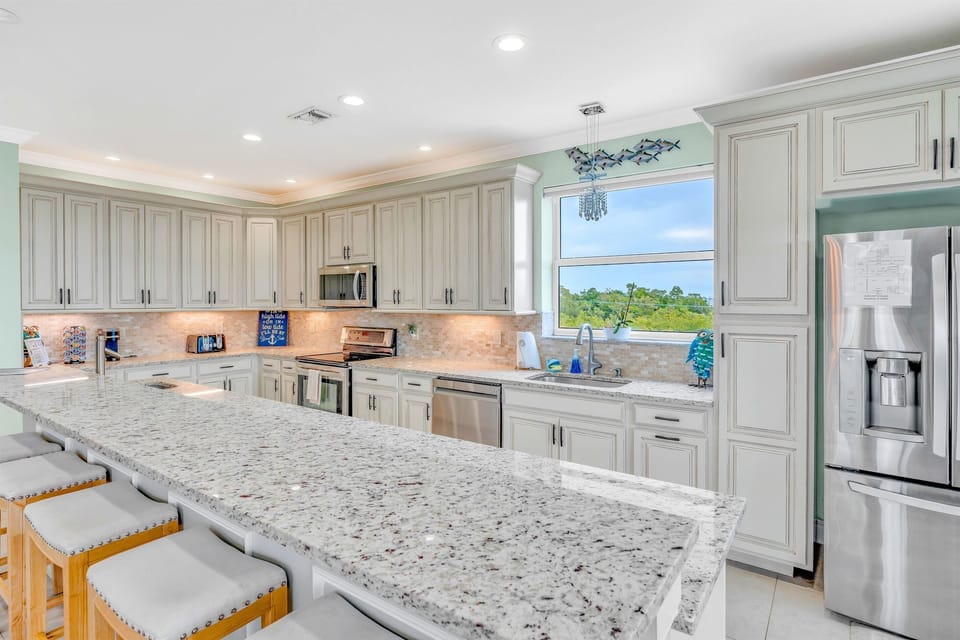 And a Luxury Kitchen.