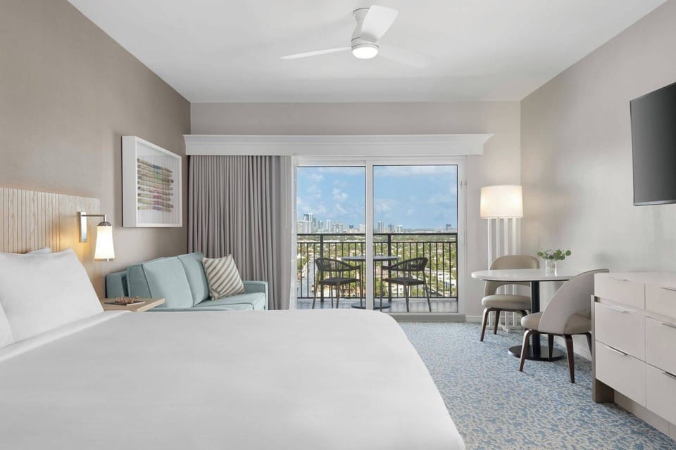 Guest Bedroom also features a sleeper sofa and small dining area for two (Intracoastal View-View Assigned at Check-in).