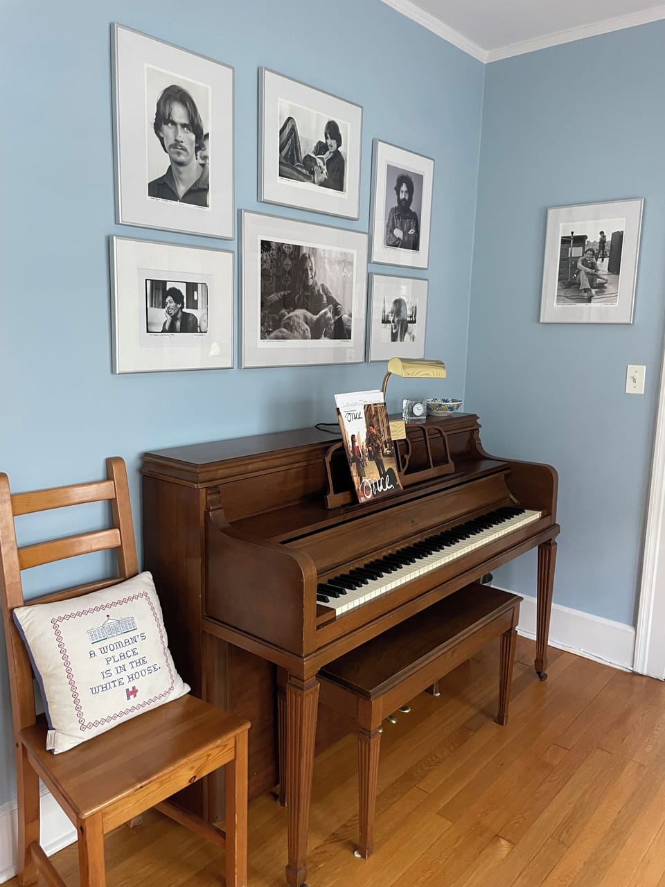 1st Floor - Sun Room Detail - piano