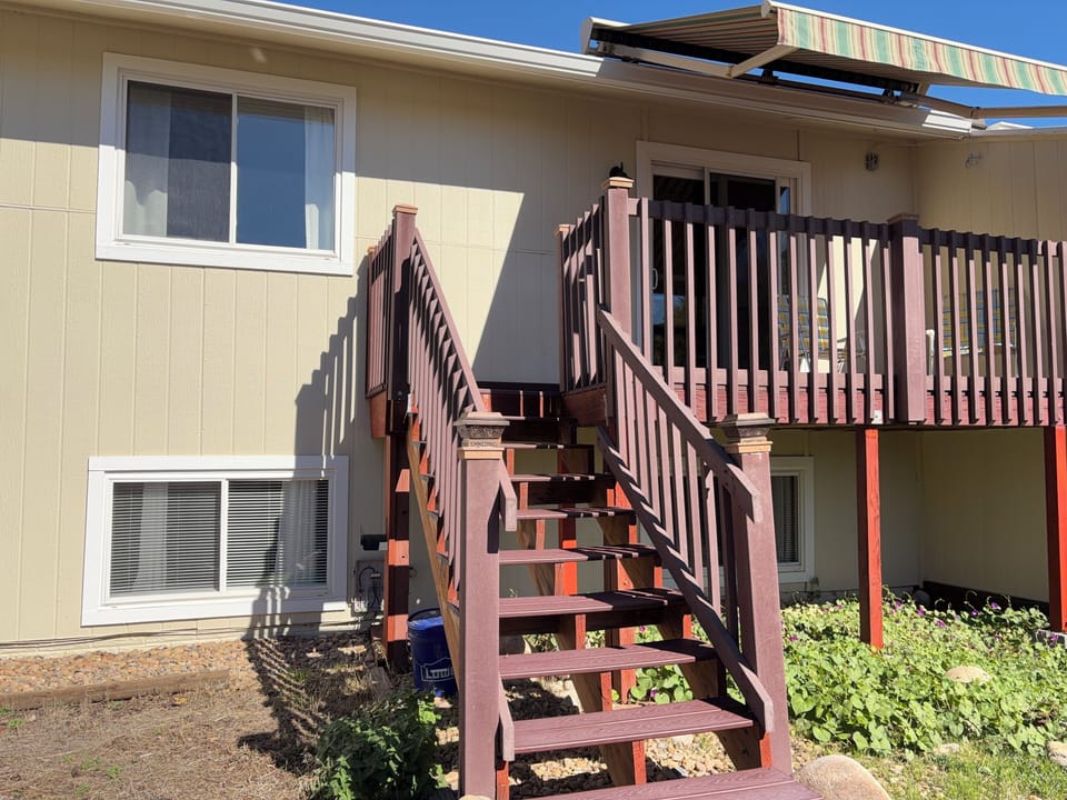 Back Deck & Sun Awning