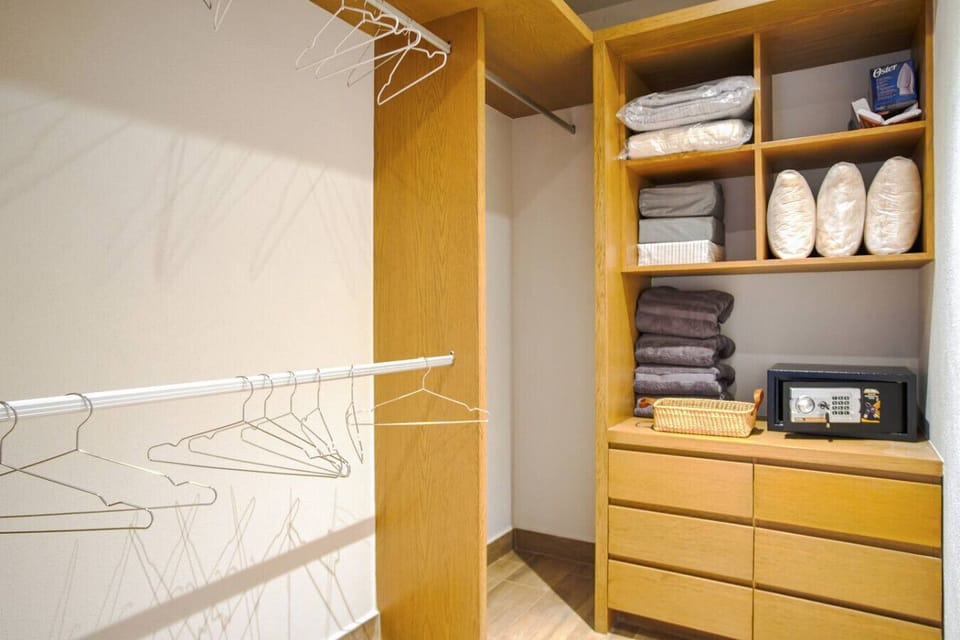 Walk-in Closet in Bedroom