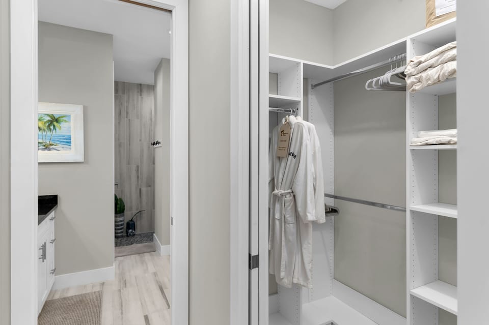 Master closet