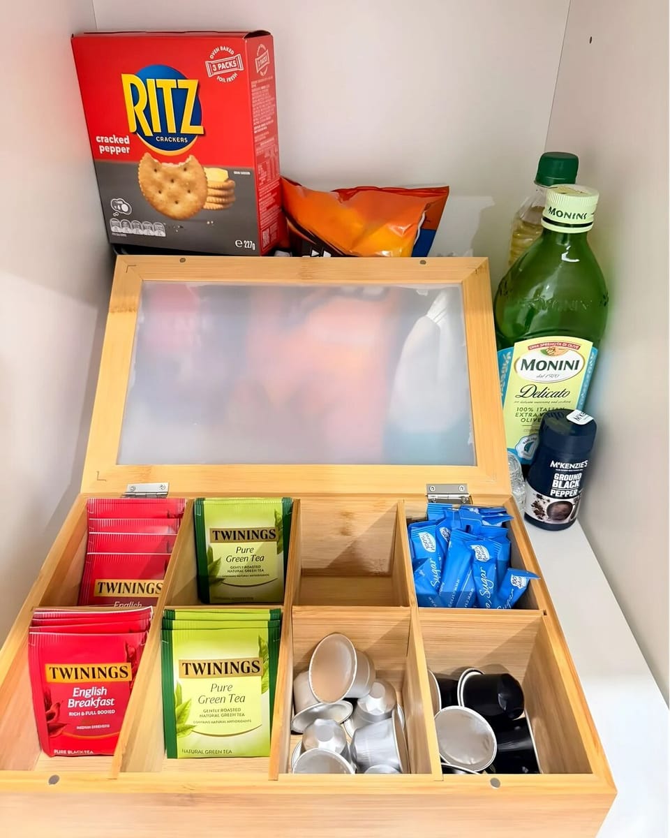 A lovely mix of teas provided