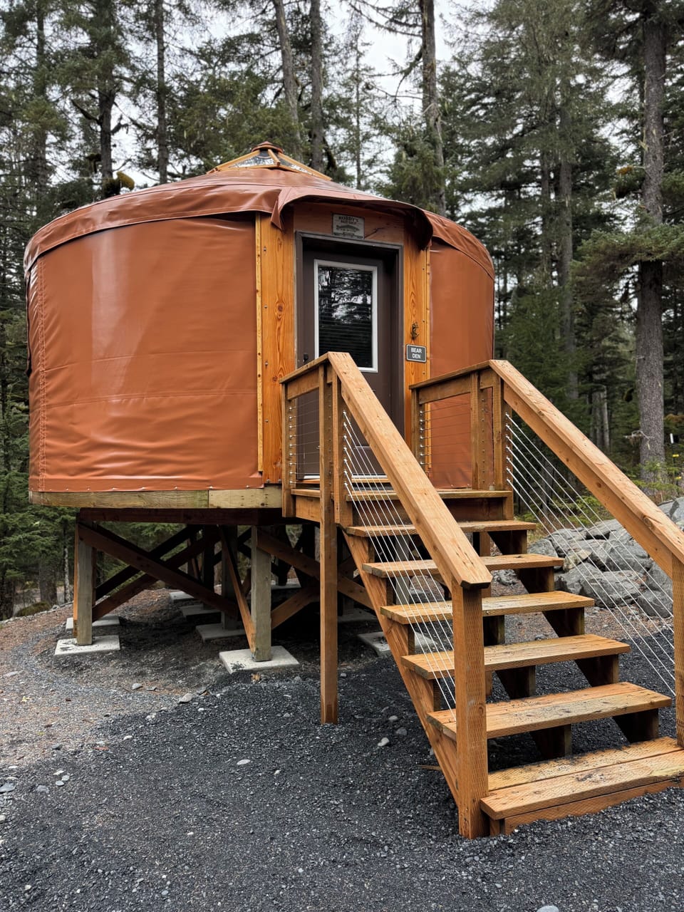 This will be your yurt!