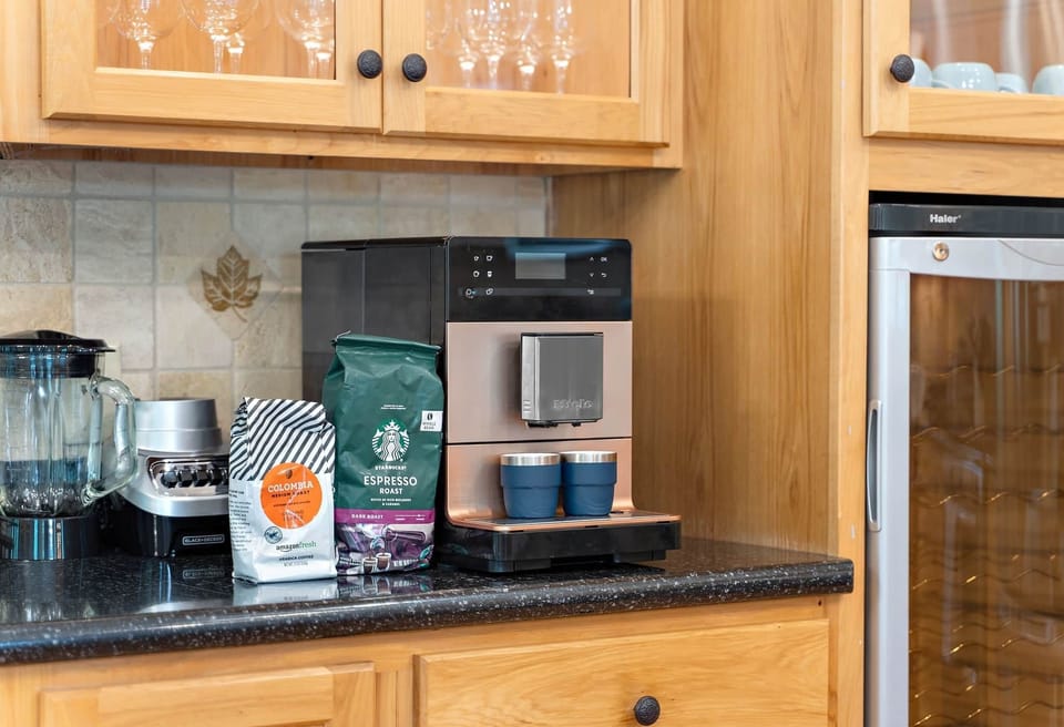 Luxury espresso machine