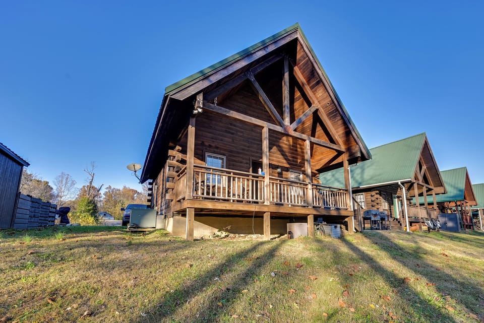 Falls of Rough Vacation Rental | 1BR + Loft | 1BA | 5 Steps to Enter | 864 Sq Ft