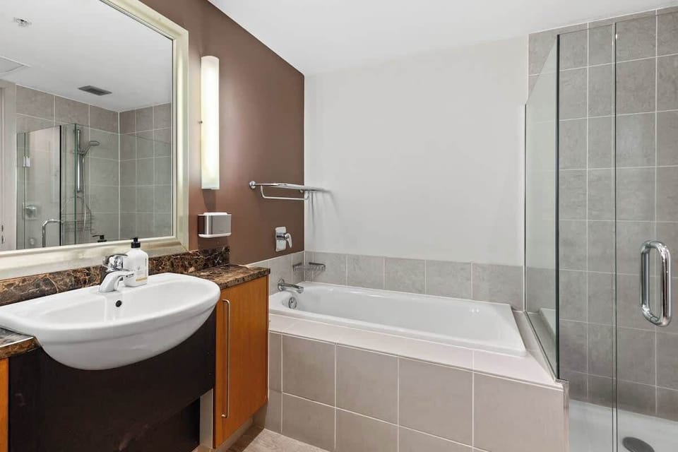  Bathroom with bath for a proper soak