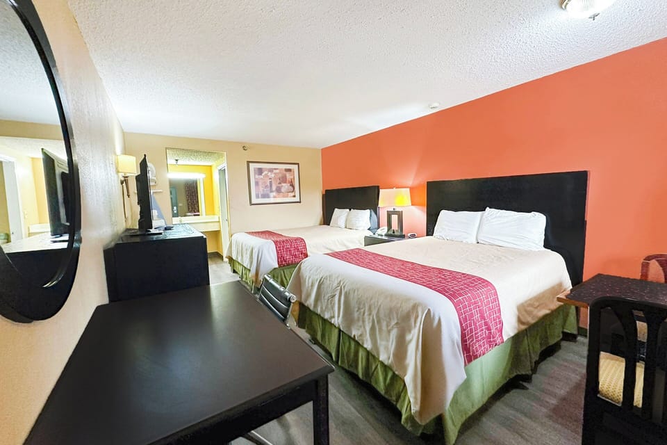 Bedroom. Interior and views may vary based on location and availability.