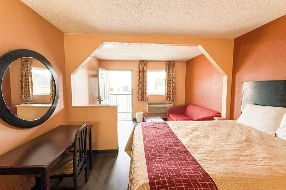 Bedroom. Interior and views may vary based on location and availability.