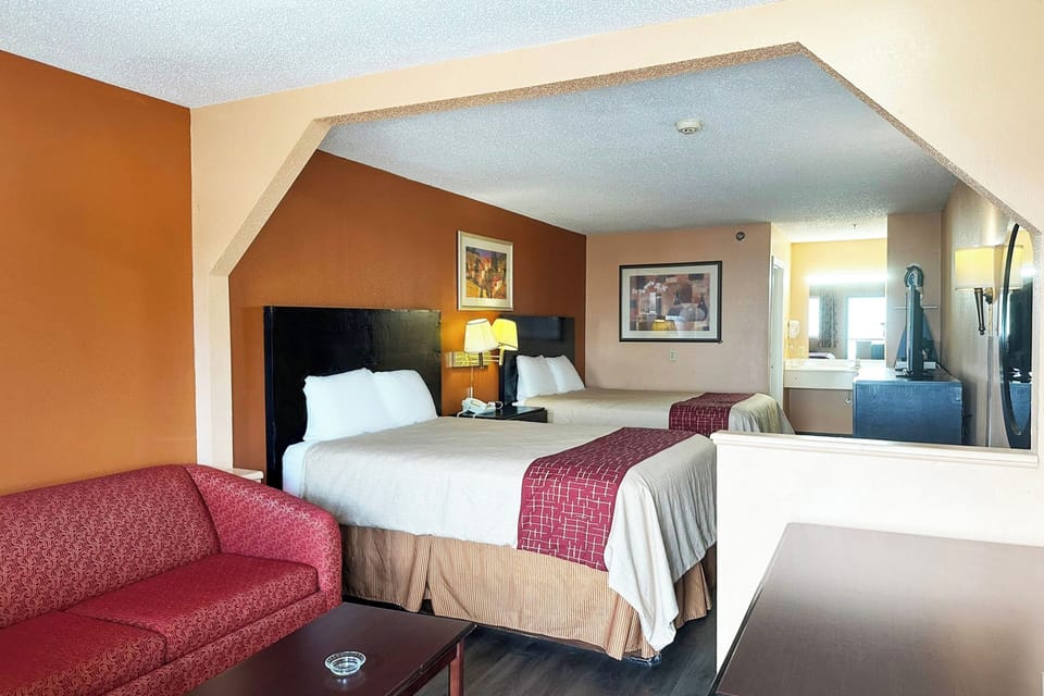 Bedroom. Interior and views may vary based on location and availability.