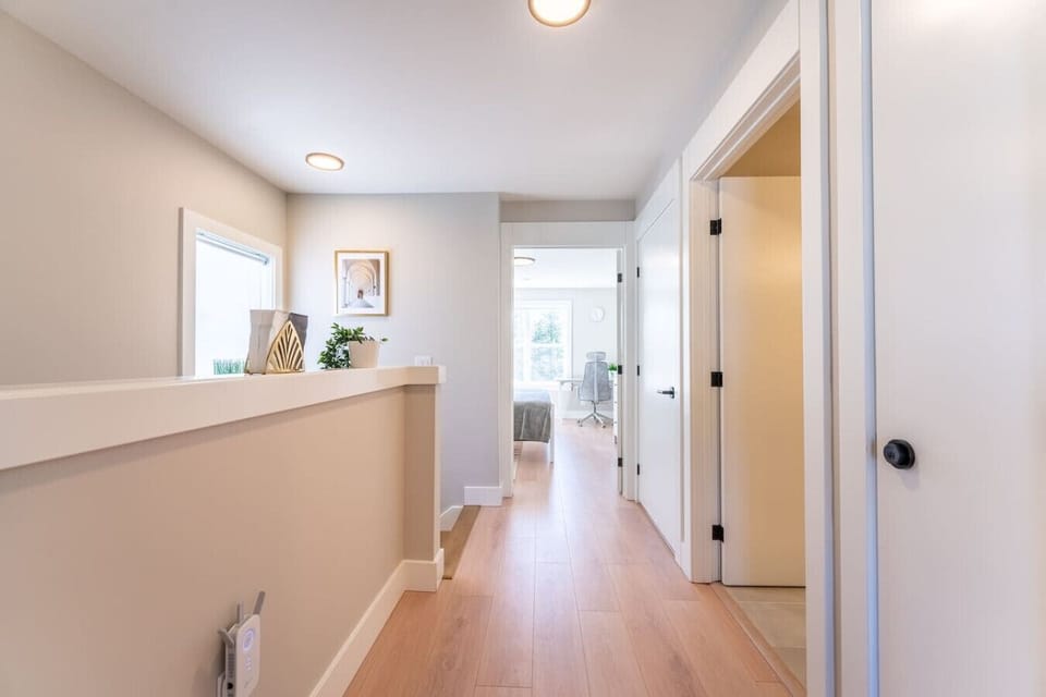 Second floor hallway.