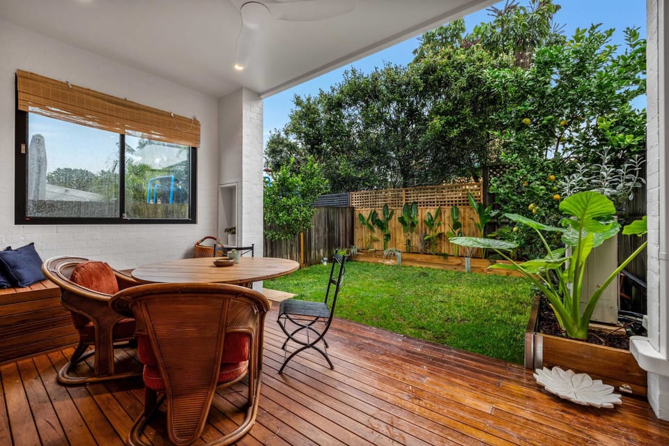Alfresco terrace