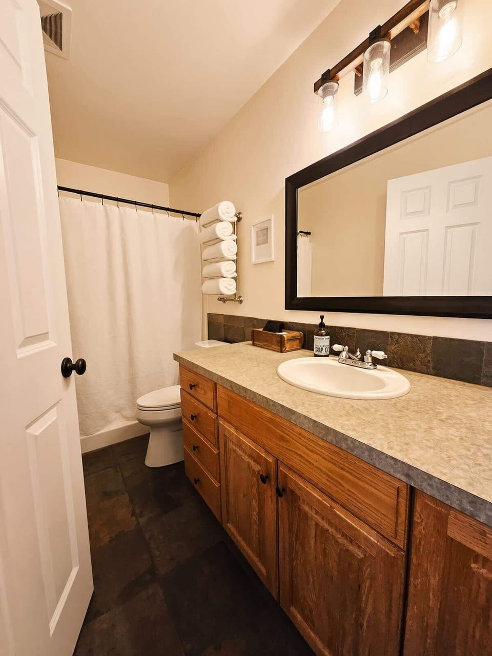 Your own private bathroom attached to the suite. 