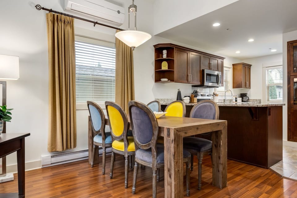 Cozy dining area