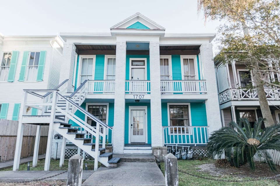 Vibrant coastal charm meets classic architecture