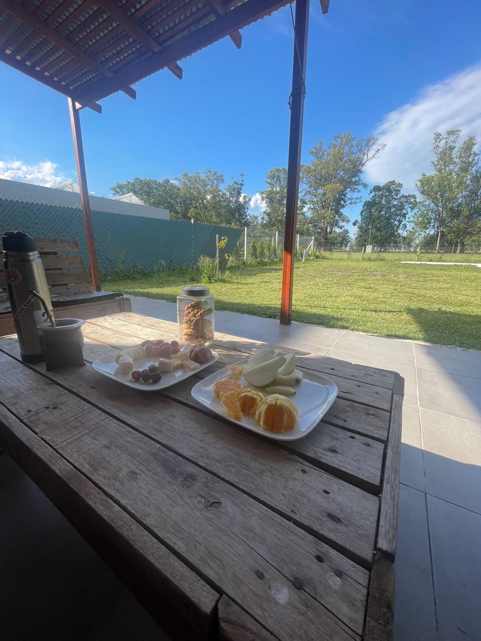 Outdoor dining