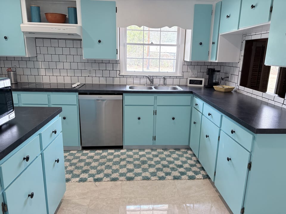 Refinished kitchen