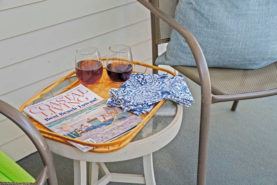Relax outdoors with beautiful views overlooking the Grand Sandestin grounds