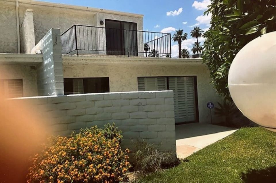 Back - Looking out from Pool 